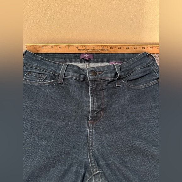 NYDJ denim straight leg Made in USA size 12 - Picture 7 of 12